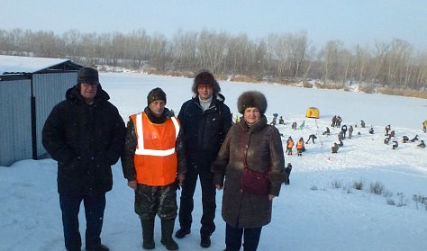 В Кувандыке прошли состязания по зимней рыбалке 